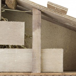 Capanna per Natività 19 cm