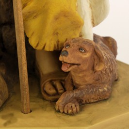 Pastore con Cane Fontanini...