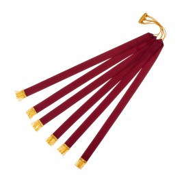 Segnacolo per Lezionario con 6 Nastri Rossi