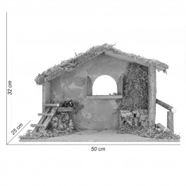 Capanna con Finestra per 19 cm