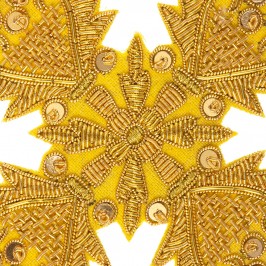 Applicazione Croce con Paillettes