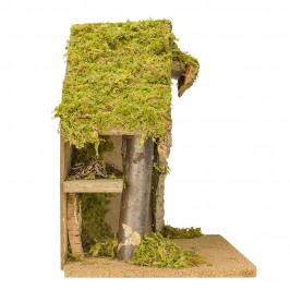 Capanna per la Natività 12 cm