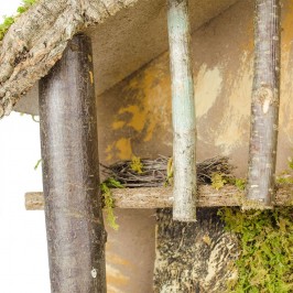 Capanna per la Natività 12 cm