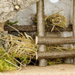 capanna con Luce per 10 cm