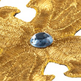 Applicazione Ricamata per Paramento Sacro