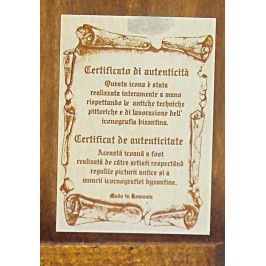 ICONA SACRA FAMIGLIA 10X14