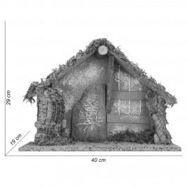 Capanna con Scorcio per 12 cm