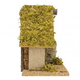 Capanna Semplice per Natività 3 pz