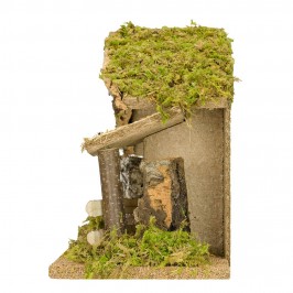 Capanna con Muretto in Mattoncini