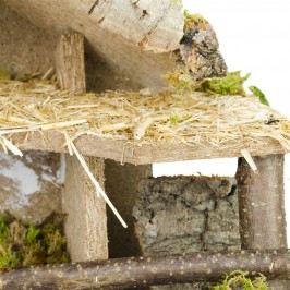 Capanna con Muretto in Mattoncini