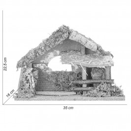 Capanna con Muretto in Mattoncini