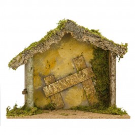 Capanna per la Natività 19 cm
