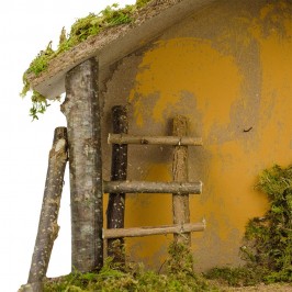 Capanna per la Natività 9,5 cm