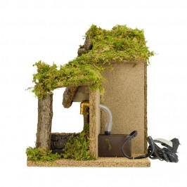 Capanna con Fontana per 10 cm