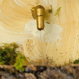 Capanna con Fontana per 10 cm