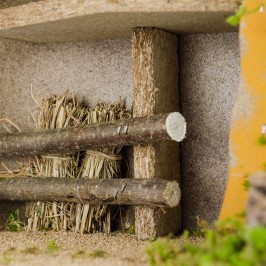 Capanna con Fontana per 10 cm