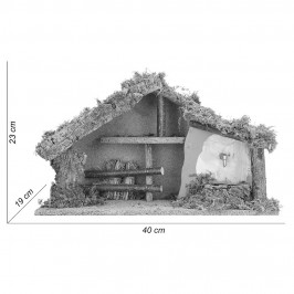 Capanna con Fontana per 10 cm