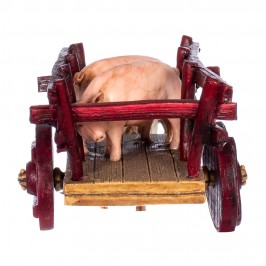 Carro con Maiali per il Presepe