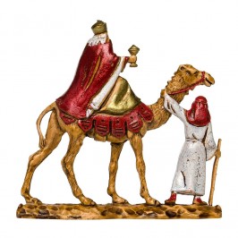 Re Magi sul Cammello per il Presepe