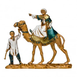 Re Magi sul Cammello per il Presepe