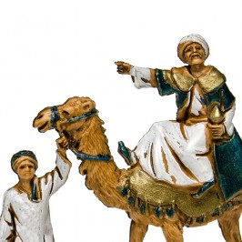 Re Magi sul Cammello per il Presepe