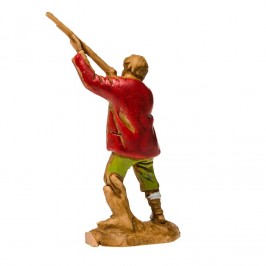 Cacciatore con fucile per il Presepe