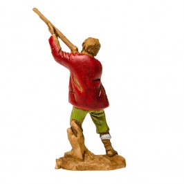 Cacciatore con fucile per il Presepe