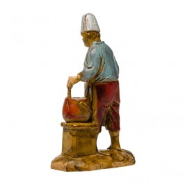 Cuoco Vicino al Fuoco per il Presepe