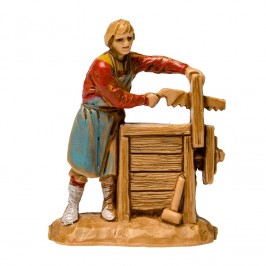 Falegname con Banco per il Presepe
