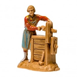 Falegname con Banco per il Presepe