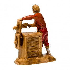 Falegname con Banco per il Presepe