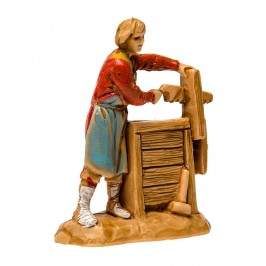 Falegname con Banco per il Presepe