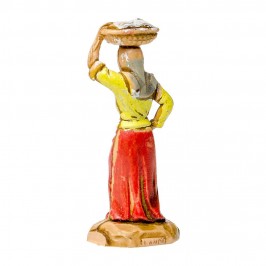 Donna con Cesto per il Presepe