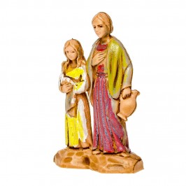 Donna e Bambina per il Presepe