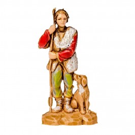 Pastore con Cane e Bastone