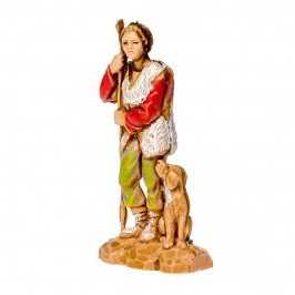 Pastore con Cane e Bastone