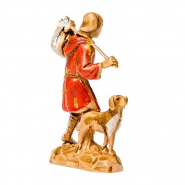 Viandante con il Cane per il Presepe