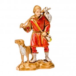 Viandante con il Cane per il Presepe