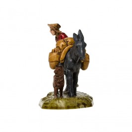 Pastore con Asino e Cane 6 cm