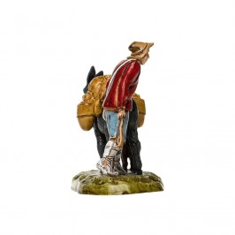 Pastore con Asino e Cane 6 cm