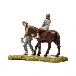 Pastore con Bimbo a Cavallo