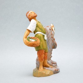 Statua Pescatore con Rete e...