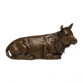 Bue Seduto per Natività 6 cm