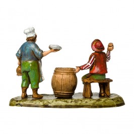 Personaggi Osteria per il Presepe