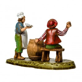 Personaggi Osteria per il Presepe