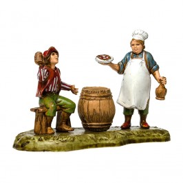 Personaggi Osteria per il Presepe