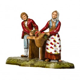 Scena del Fruttivendolo per il Presepe