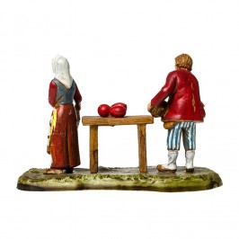 Scena del Fruttivendolo per il Presepe