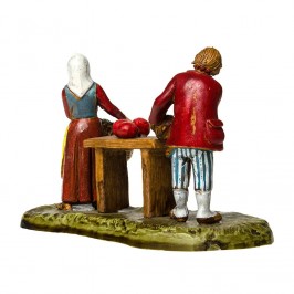 Scena del Fruttivendolo per il Presepe