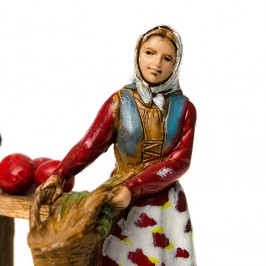 Scena del Fruttivendolo per il Presepe